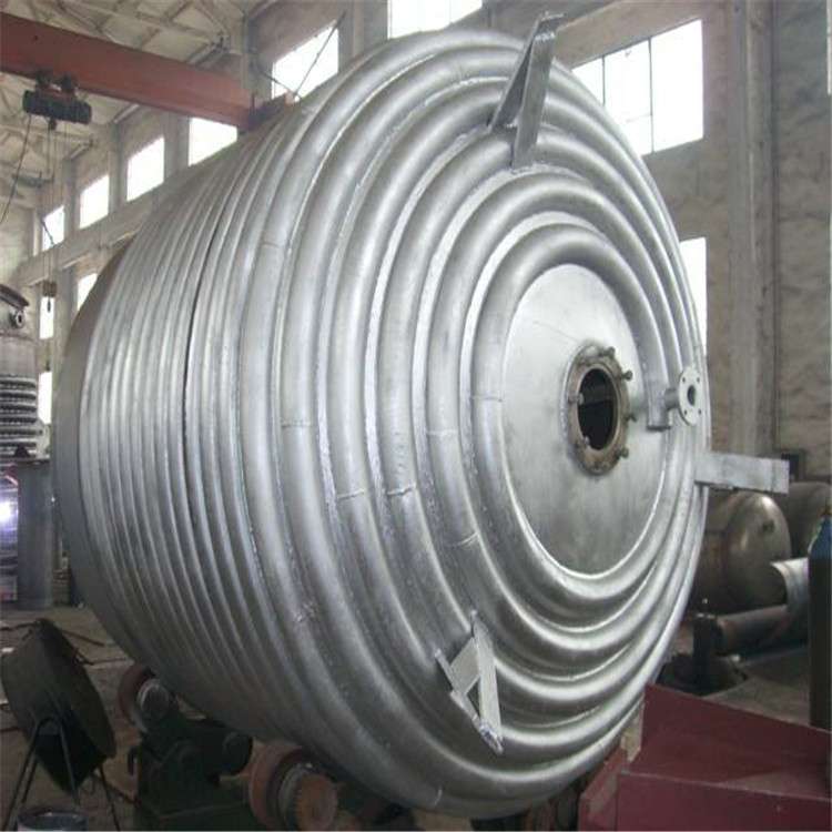河北出售二手不銹鋼反應釜 5噸不銹鋼電加熱反應釜