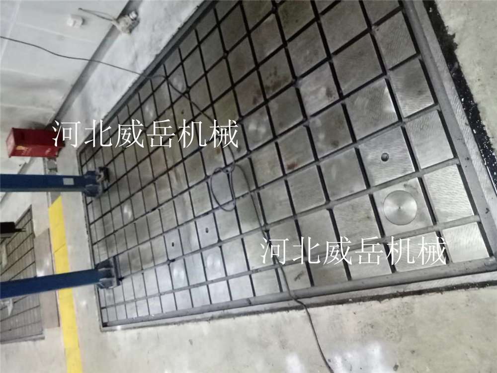 多產(chǎn)T型槽底板工藝全無氣孔裝配平臺樹脂砂成型